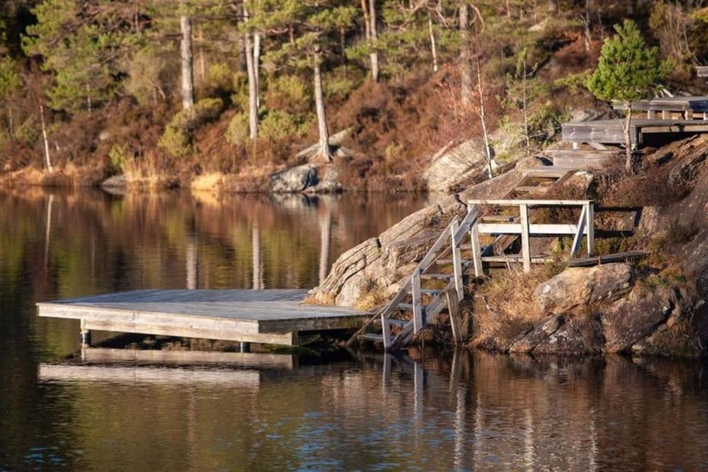 Romslig Og Fin Leilighet 17 Min Til Kristiansand Centrum Nodeland 외부 사진